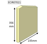 ECIR07021 Parkray Right Side Brick  |  Aspect 7 (NON Eco) 